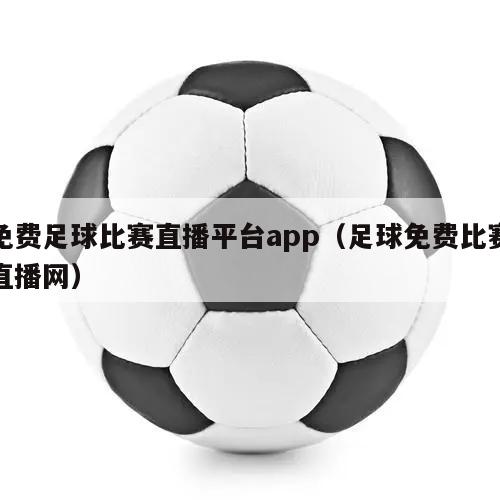 免费足球比赛直播平台app（足球免费比赛直播网）